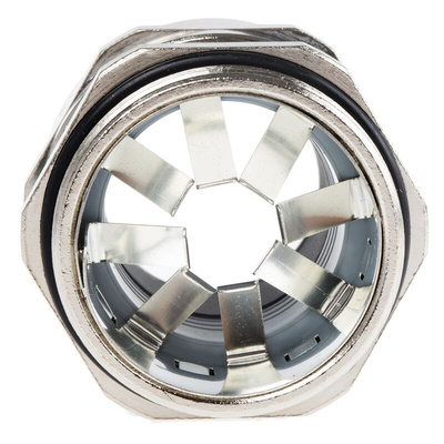 Lapp SKINTOP Series Metallic Nickel Plated Brass Cable Gland, PG29 Thread, 16mm Min, 25mm Max, IP68