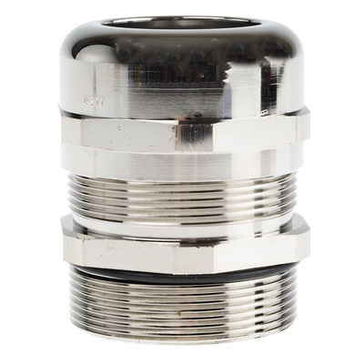 Lapp SKINTOP Series Metallic Nickel Plated Brass Cable Gland, PG36 Thread, 19mm Min, 32mm Max, IP68