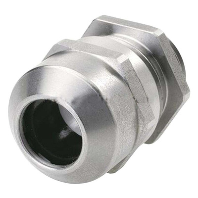 HARTING Han CGM-M Series Metallic Metal Cable Gland, M40 Thread, 20mm Min, 32mm Max, IP68