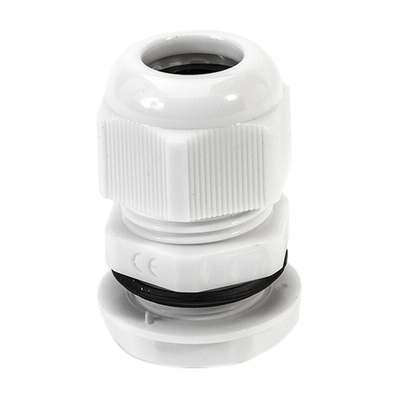 HellermannTyton NGM Series Grey Nylon Cable Gland, M40 Thread, 22mm Min, 32mm Max, IP68