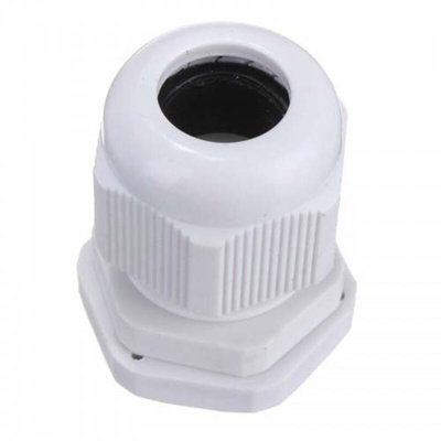 HellermannTyton NGM Series White Nylon Cable Gland, M50 Thread, 30mm Min, 38mm Max, IP68