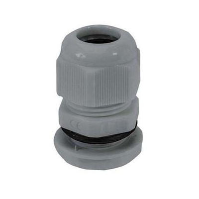 HellermannTyton NGM Series Grey Nylon Cable Gland, M50 Thread, 30mm Min, 38mm Max, IP68