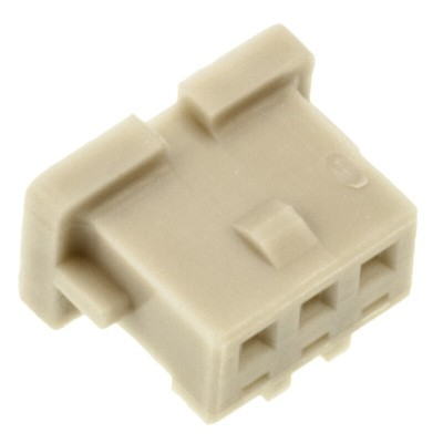 Hirose, DF13 Male Connector Housing, 1.25mm Pitch, 3 Way, 1 Row