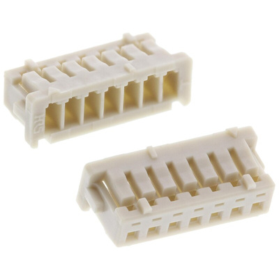 Hirose, DF13 Male Connector Housing, 1.25mm Pitch, 7 Way, 1 Row
