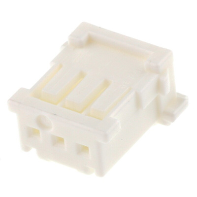 Molex, MicroClasp Female Connector Housing, 2mm Pitch, 3 Way, 1 Row