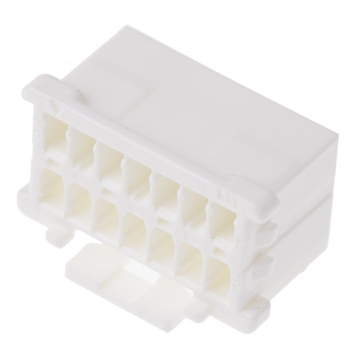 Molex, MicroClasp Female Connector Housing, 2mm Pitch, 14 Way, 2 Row