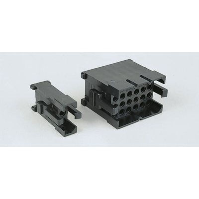 ITT Cannon, Trident Male Connector Housing, 5.08mm Pitch, 36 Way, 4 Row