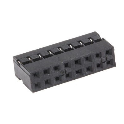 HARWIN, M22-30 Female Connector Housing, 2mm Pitch, 16 Way, 2 Row