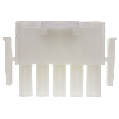 TE Connectivity, Universal MATE-N-LOK Male Connector Housing, 6.35mm Pitch, 15 Way, 3 Row