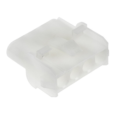 TE Connectivity, Universal MATE-N-LOK Female Connector Housing, 6.35mm Pitch, 4 Way, 1 Row