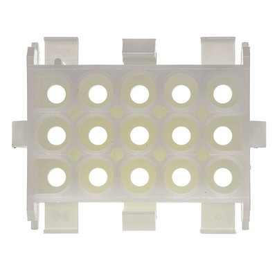 TE Connectivity, Universal MATE-N-LOK Female Connector Housing, 6.35mm Pitch, 15 Way, 3 Row