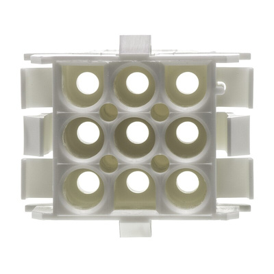 TE Connectivity, Universal MATE-N-LOK Female Connector Housing, 6.35mm Pitch, 9 Way, 3 Row