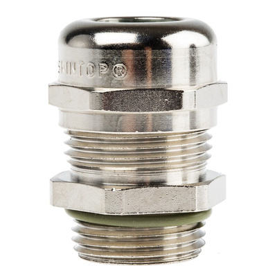 Lapp SKINTOP Series Nickel Plated Brass Cable Gland, M20 Thread, 7mm Min, 13mm Max, IP68