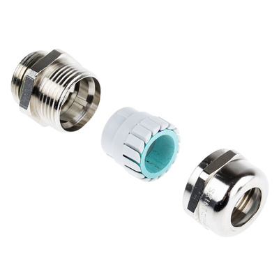 Lapp SKINTOP Series Nickel Plated Brass Cable Gland, M20 Thread, 7mm Min, 13mm Max, IP68