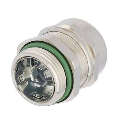 Lapp SKINTOP Series Nickel Plated Brass Cable Gland, M20 Thread, 7mm Min, 13mm Max, IP68