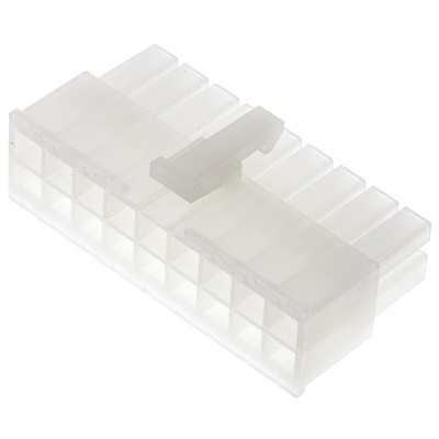 Molex, Mini-Fit Jr Female Connector Housing, 4.2mm Pitch, 18 Way, 2 Row