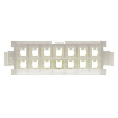 Molex, Mini-Fit Jr Male Connector Housing, 4.2mm Pitch, 14 Way, 2 Row