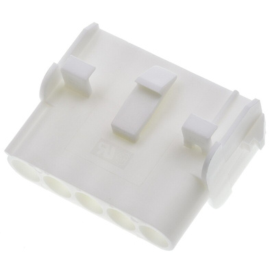 TE Connectivity, Universal MATE-N-LOK Female Connector Housing, 6.35mm Pitch, 5 Way, 1 Row