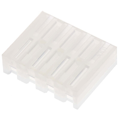 Molex KK 3001, 5.08mm Pitch, 4 Way, 1 Row Female Straight Connector Housing