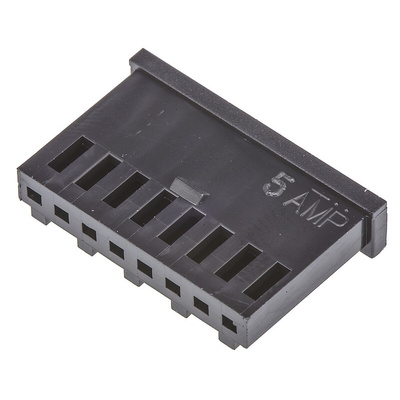TE Connectivity, AMPMODU MOD II Female Connector Housing, 2.54mm Pitch, 8 Way, 1 Row