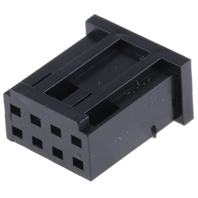 TE Connectivity, AMPMODU MOD II Female Connector Housing, 2.54mm Pitch, 8 Way, 2 Row