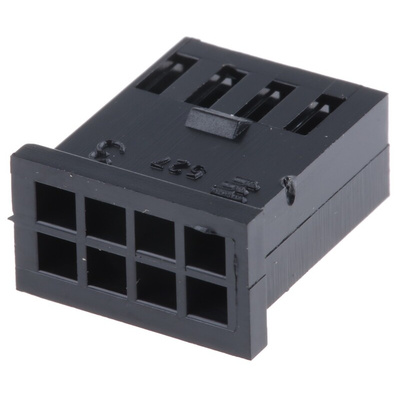 TE Connectivity, AMPMODU MOD II Female Connector Housing, 2.54mm Pitch, 8 Way, 2 Row