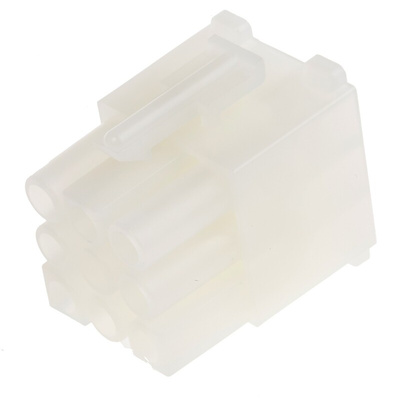Molex, STANDARD .093" Female Connector Housing, 6.7mm Pitch, 9 Way, 3 Row