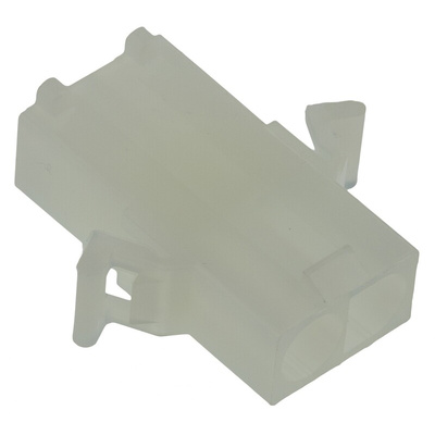 Molex, STANDARD .093" Male Connector Housing, 6.7mm Pitch, 2 Way, 1 Row
