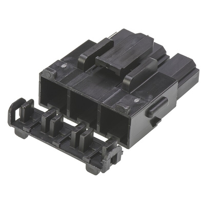 Molex, Mini-Fit Sr Female Connector Housing, 10mm Pitch, 3 Way, 1 Row