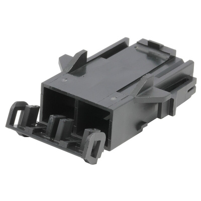 Molex, Mini-Fit Sr Male Connector Housing, 10mm Pitch, 2 Way, 1 Row