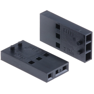 Molex, C-Grid III Female Connector Housing, 2.54mm Pitch, 3 Way, 1 Row