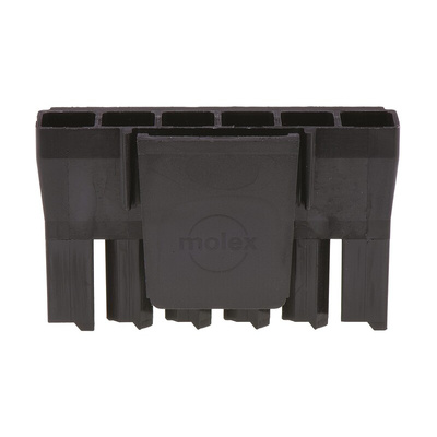 Molex, Sabre Female Connector Housing, 7.49mm Pitch, 6 Way, 1 Row