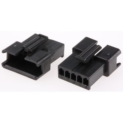 JST Female Connector Housing, 5 Way, 1 Row