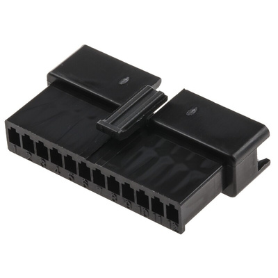 JST Female Connector Housing, 12 Way, 1 Row