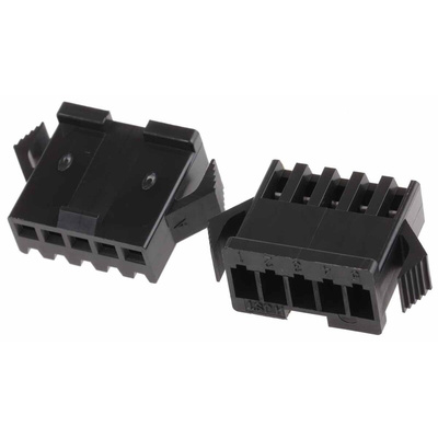 JST Male Connector Housing, 5 Way, 1 Row