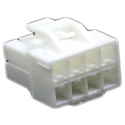 JST Female Connector Housing, 8 Way, 2 Row