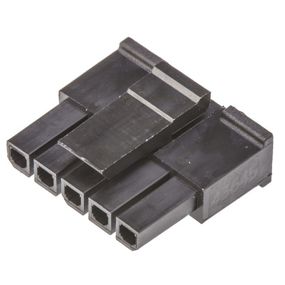 Molex, Micro-Fit 3.0 Female Connector Housing, 3mm Pitch, 5 Way, 1 Row