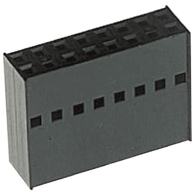 TE Connectivity, AMPMODU MOD IV Female Connector Housing, 2.54mm Pitch, 16 Way, 2 Row
