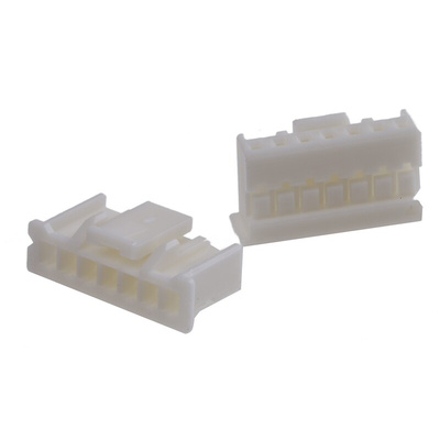 JST, PA Connector Housing, 2mm Pitch, 7 Way, 1 Row