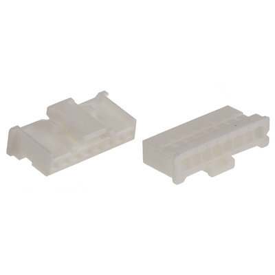 JST, PA Female Connector Housing, 2mm Pitch, 8 Way, 1 Row