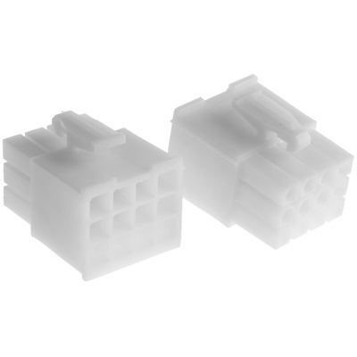 TE Connectivity, Mini-Universal MATE-N-LOK Male Connector Housing, 4.2mm Pitch, 12 Way, 3 Row
