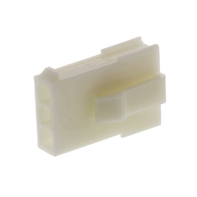 TE Connectivity, Mini-Universal MATE-N-LOK Female Connector Housing, 4.2mm Pitch, 3 Way, 1 Row