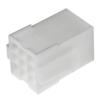 TE Connectivity, Mini-Universal MATE-N-LOK Female Connector Housing, 4.2mm Pitch, 9 Way, 3 Row