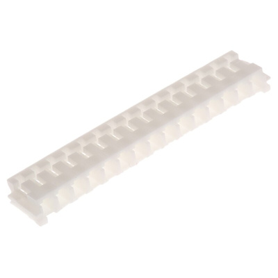 JST, EH Female Connector Housing, 2.5mm Pitch, 15 Way, 1 Row