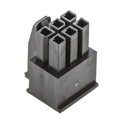 TE Connectivity, Micro MATE-N-LOK Female Connector Housing, 3mm Pitch, 6 Way, 2 Row