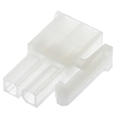 TE Connectivity, VAL-U-LOK Female Connector Housing, 4.2mm Pitch, 2 Way, 2 Row