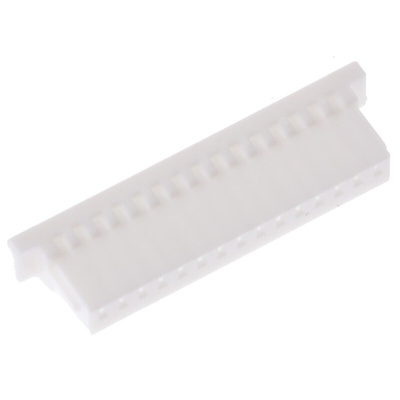 JST, SH Female Connector Housing, 1mm Pitch, 15 Way, 1 Row