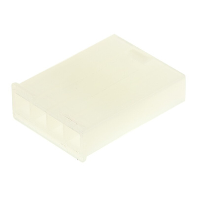 Molex, Mini-Fit Jr Male Connector Housing, 4.2mm Pitch, 4 Way, 1 Row