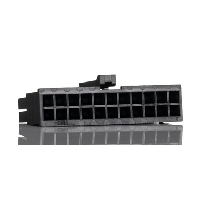 Molex, Micro-Fit 3.0 Female Connector Housing, 3mm Pitch, 22 Way, 2 Row