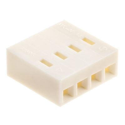 Molex, KK 396 Female Connector Housing, 3.96mm Pitch, 4 Way, 1 Row
